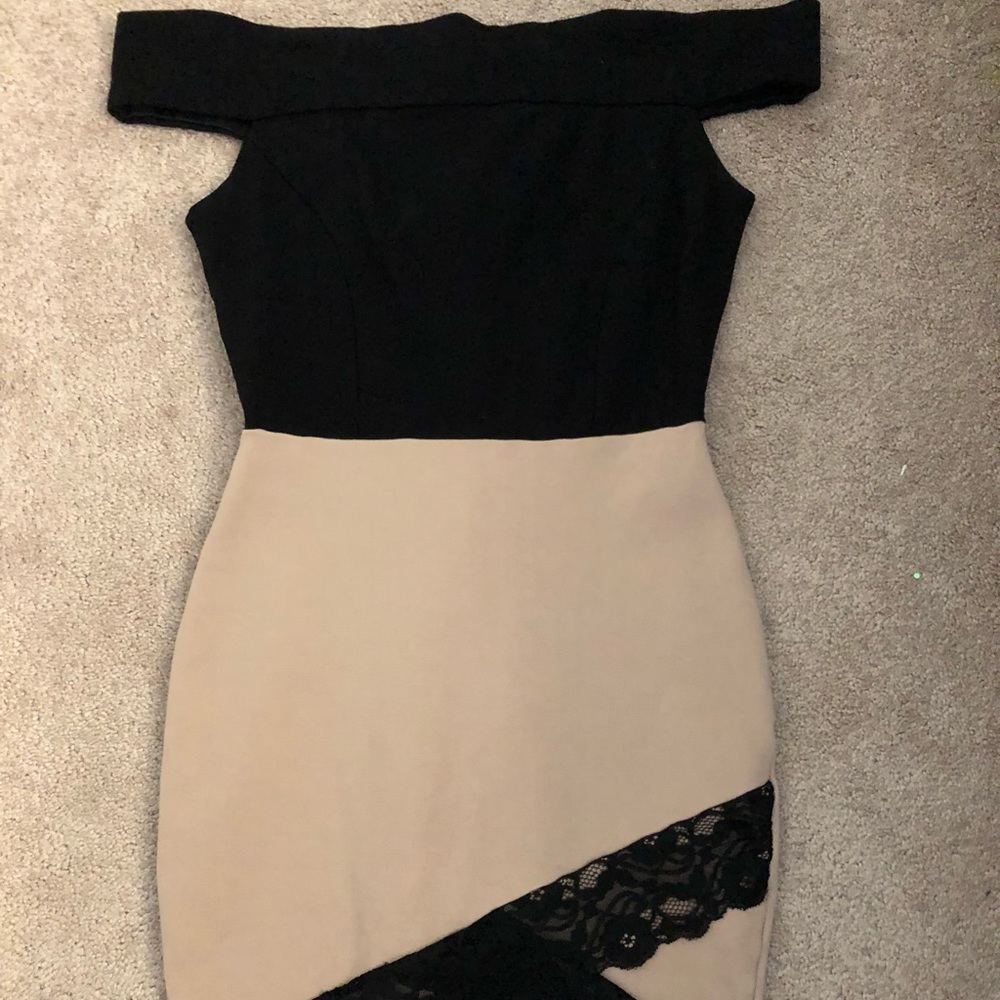 Over the Shoulder Minidress